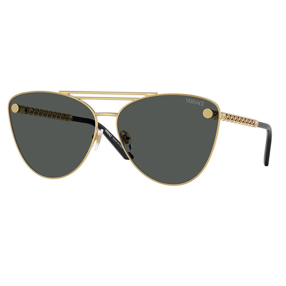 NWT Versace VE2267 Gold Dark 64mm Eyeglasses - Picture 2 of 6